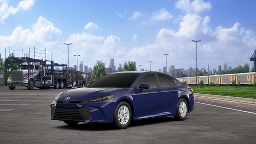 Blue 2026 Toyota Camry LE