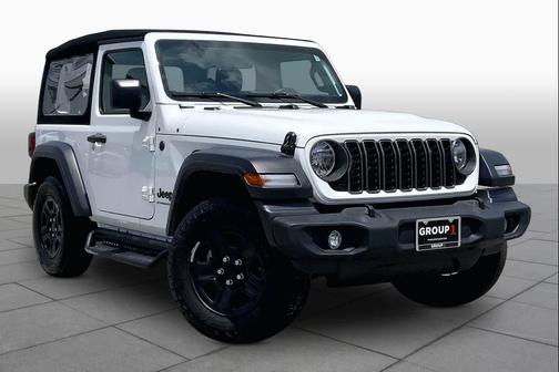 Bright White Clearcoat 2024 Jeep Wrangler Sport