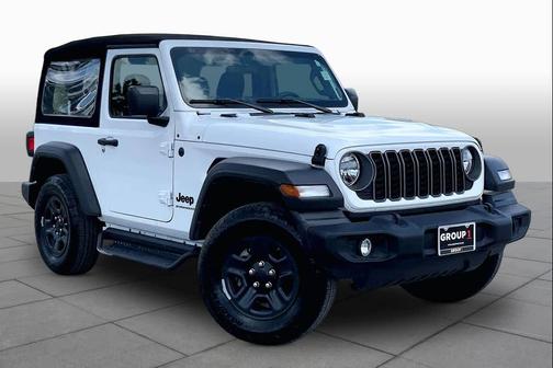 Bright White Clearcoat 2024 Jeep Wrangler Sport
