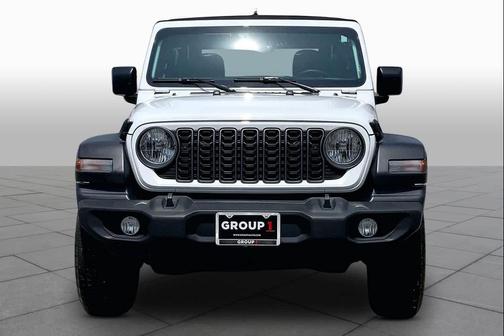 Bright White Clearcoat 2024 Jeep Wrangler Sport