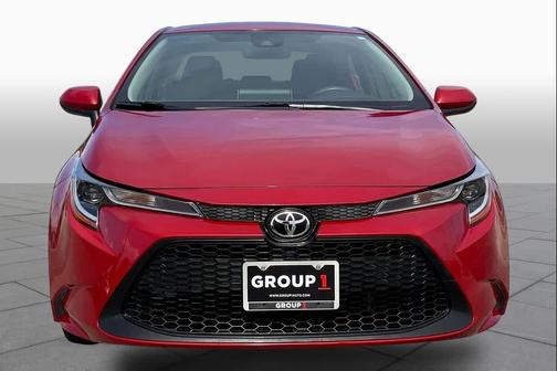 Barcelona Red Metallic 2021 Toyota Corolla LE