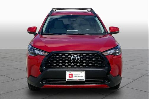 Barcelona Red Metallic 2024 Toyota Corolla Cross LE