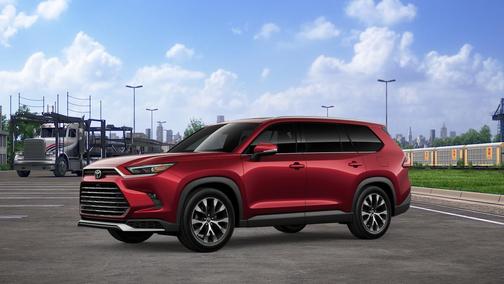 Ruby Flare Pearl 2026 Toyota Grand Highlander Hybrid Limited MAX