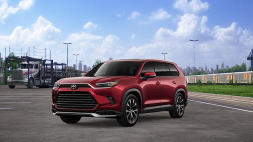 Ruby Flare Pearl 2026 Toyota Grand Highlander Hybrid Limited MAX