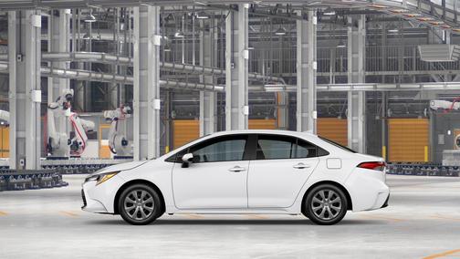 White 2026 Toyota Corolla LE