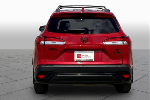 Barcelona Red Metallic 2024 Toyota Corolla Hybrid SE