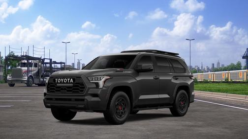 Magnetic Gray Metallic 2026 Toyota Sequoia TRD Pro