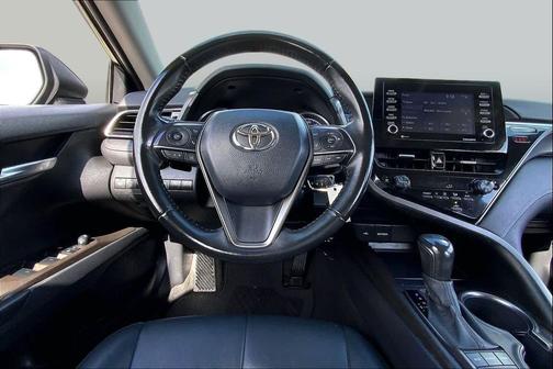 Midnight Black Metallic 2023 Toyota Camry SE