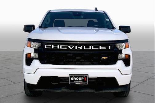 Summit White 2024 Chevrolet Silverado 1500 Custom