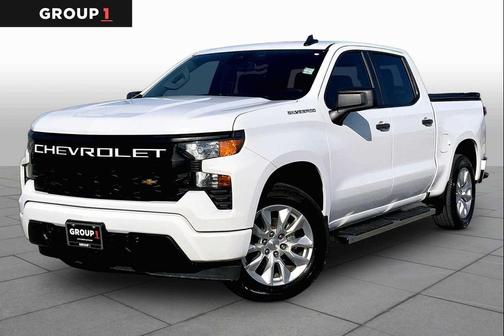 Summit White 2024 Chevrolet Silverado 1500 Custom