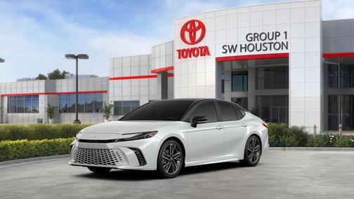 White 2026 Toyota Camry XSE