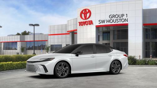 White 2026 Toyota Camry XSE