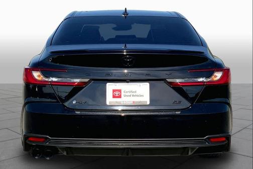 Midnight Black Metallic 2025 Toyota Camry SE