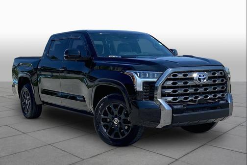 Midnight Black Metallic 2024 Toyota Tundra Hybrid Platinum