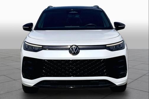 Opal White w/Deep Black Roof 2025 Volkswagen Tiguan 2.0T SE R-Line Black 4MOTION