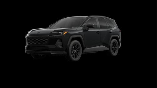 Black 2026 Toyota RAV4 SE