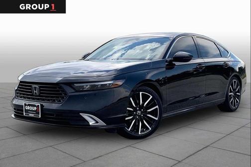Crystal Black Pearl 2024 Honda Accord Hybrid Touring