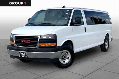 Summit White 2025 GMC Savana 3500 RWD 3500 Extended Wheelbase LT
