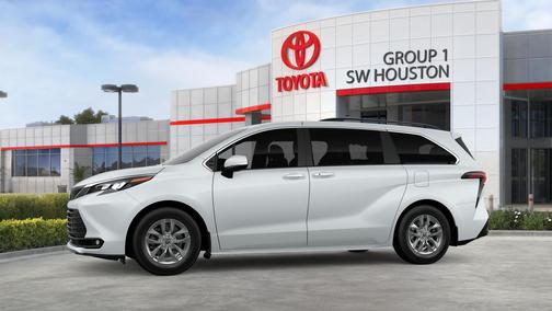 Wind Chill Pearl 2026 Toyota Sienna XLE