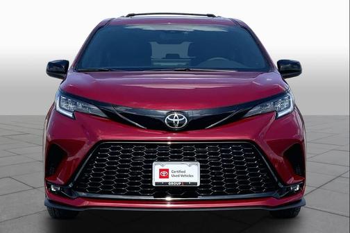 Ruby Flare Pearl 2026 Toyota Sienna XSE 7 Passenger