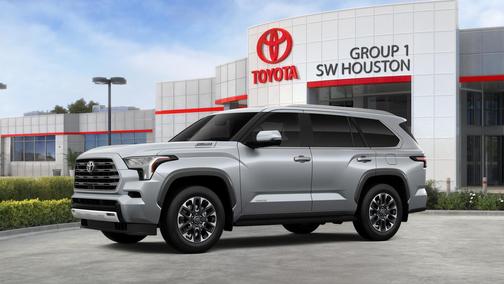 Gray 2026 Toyota Sequoia Limited