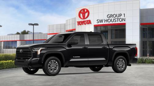Midnight Black Metallic 2026 Toyota Tundra SR5
