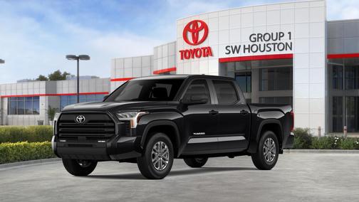 Midnight Black Metallic 2026 Toyota Tundra SR5