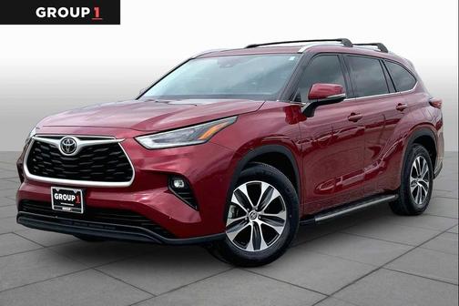 Ruby Flare Pearl 2021 Toyota Highlander XLE