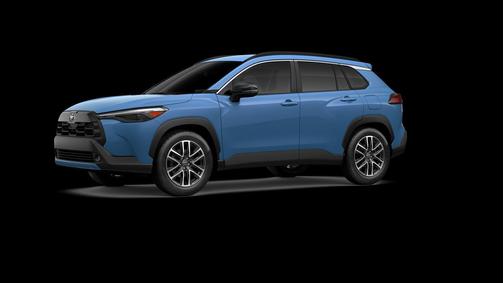 Blue 2026 Toyota Corolla Cross XLE