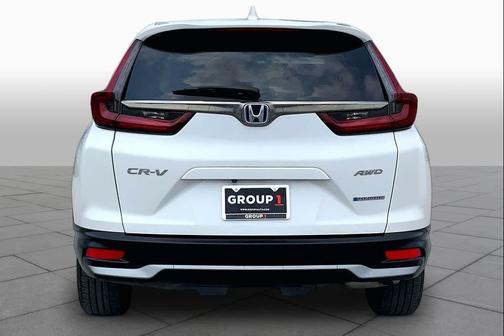 Platinum White Pearl 2022 Honda CR-V Hybrid EX-L