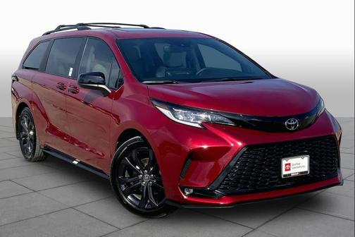 Ruby Flare Pearl 2026 Toyota Sienna XSE 7 Passenger