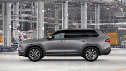 Gray 2026 Toyota Grand Highlander Platinum