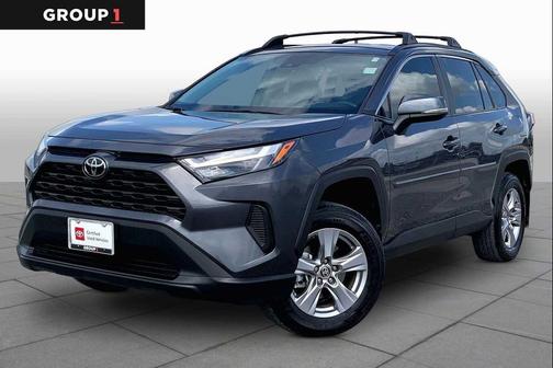 Magnetic Gray Metallic 2025 Toyota RAV4 Hybrid XLE