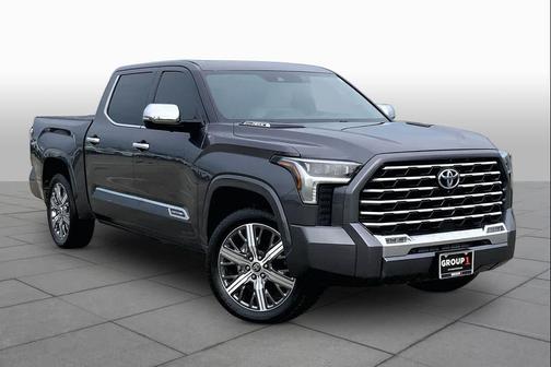 Magnetic Gray Metallic 2023 Toyota Tundra Hybrid Capstone