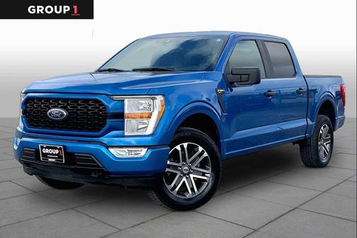 Velocity Blue Metallic 2021 Ford F-150 XL