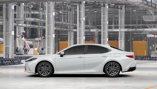 White 2026 Toyota Camry XLE