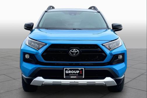 Blue Flame/Ice Edge Roof 2019 Toyota RAV4 Adventure