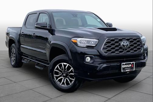Midnight Black Metallic 2022 Toyota Tacoma TRD Sport