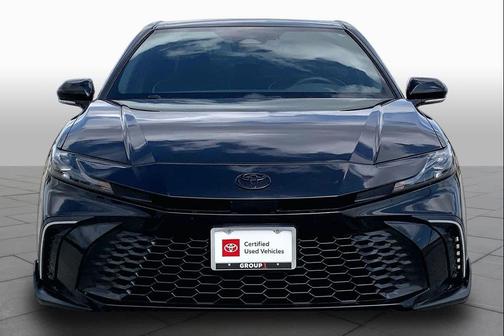 Midnight Black Metallic 2025 Toyota Camry SE