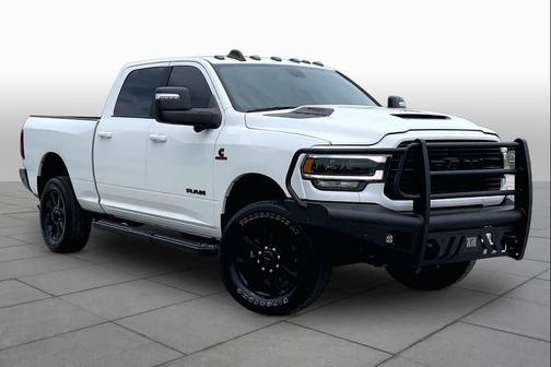 Bright White Clearcoat 2024 RAM 2500 Laramie Crew Cab 4x4 6'4' Box