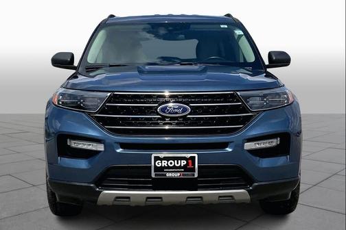 Blue Metallic 2020 Ford Explorer XLT