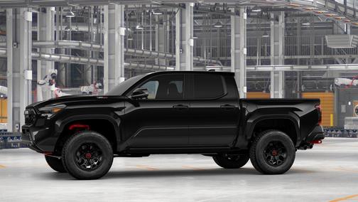 Black 2026 Toyota Tacoma Hybrid TRD Pro