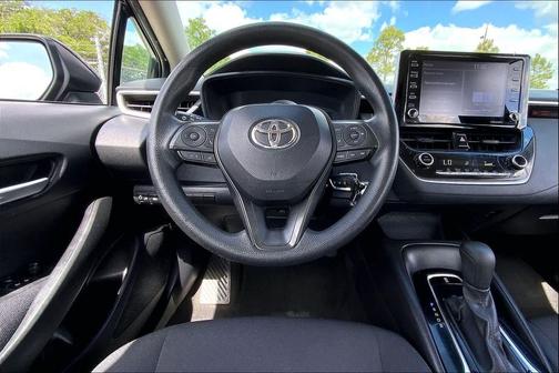 Black Sand Pearl 2021 Toyota Corolla LE
