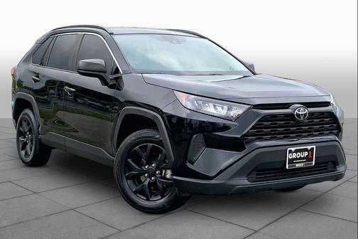 Midnight Black Metallic 2021 Toyota RAV4 LE