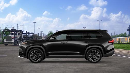 Midnight Black Metallic 2026 Toyota Grand Highlander Hybrid Platinum MAX
