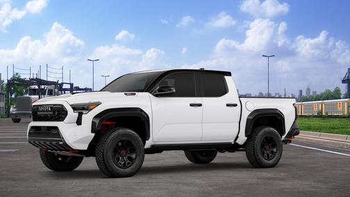 Ice Cap w/Black Roof 2026 Toyota Tacoma Hybrid TRD Pro