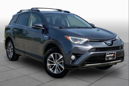Magnetic Gray Metallic 2018 Toyota RAV4 Hybrid LE