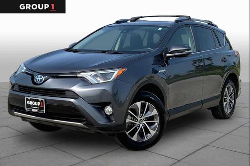 Magnetic Gray Metallic 2018 Toyota RAV4 Hybrid LE