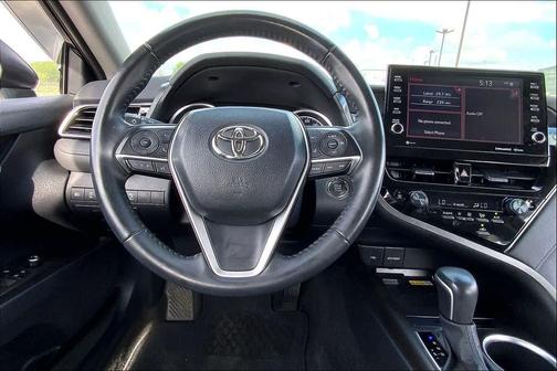 Midnight Black Metallic 2023 Toyota Camry XLE