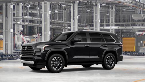 Midnight Black Metallic 2026 Toyota Sequoia Limited